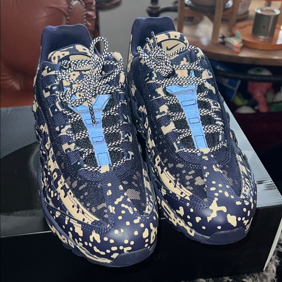 Nike air max 95 blackened blue desert ore shoes men’s 11 - Picture 3 of 9